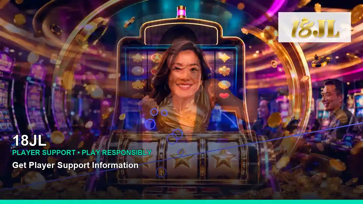 18JL night online slot games featuring an adult Filipina casino host with a right close-up composition