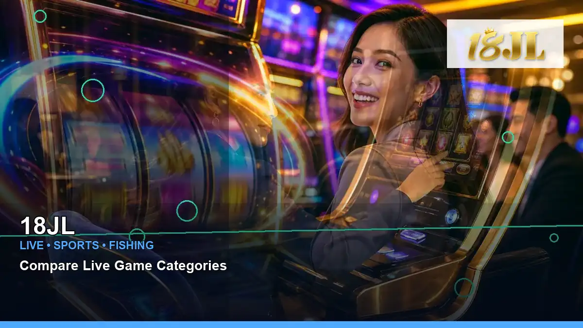 18JL left-diagonal play phone mobile casino games highlighting mobile-friendly casino play
