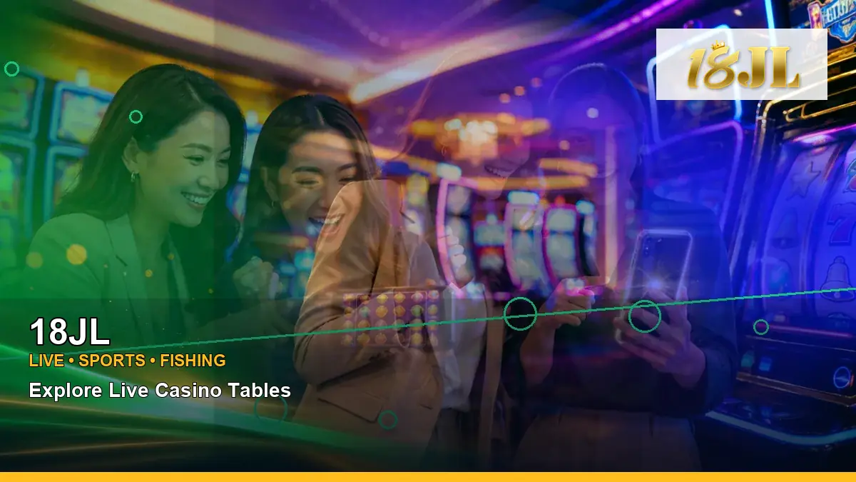 18JL high-energy first casino deposit and wallet options in a panoramic reel layout for Philippine players