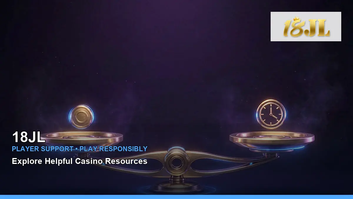 18JL timer still life play responsible gaming guide highlighting mobile-friendly casino play