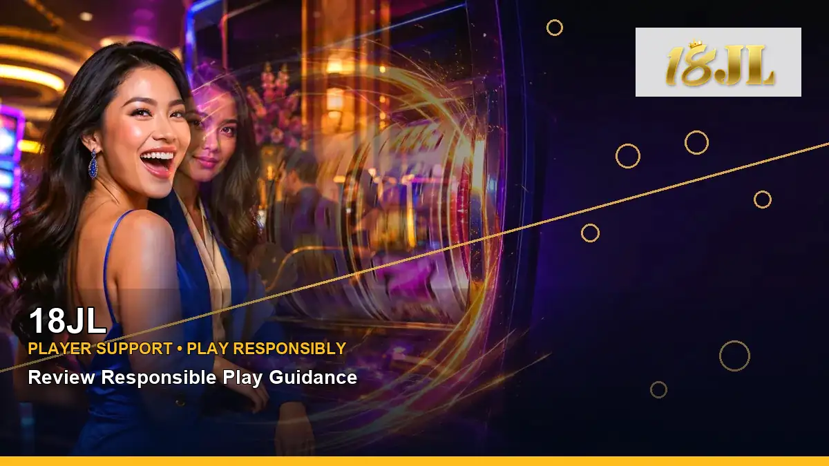 18JL high-energy lounge VIP casino rewards in a left-framed layout for Philippine players